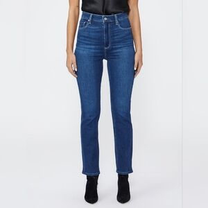 Paige Cindy high rise straight denim jeans